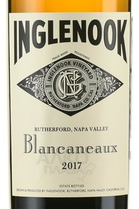 Inglenook Blancaneaux - вино Инглнук Бланкано 0.75 л белое сухое