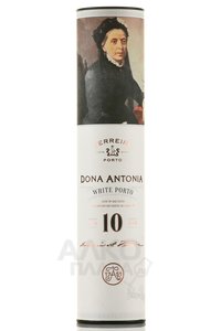 Ferreira Dona Antonia 10 years White Porto - портвейн Феррейра Дона Антония 10 лет Уайт Порту 0.375 л белое в тубе