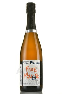 Tete Rouge Free Mousse Pet Nat - вино игристое Тет Руж Фри Мус Пет Нат 0.75 л белое экстра брют