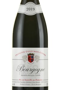 Domaine Francois Confuron-Gindre Bourgogne - вино Бургонь Франсуа Конфюрон Жандр 0.75 л красное сухое