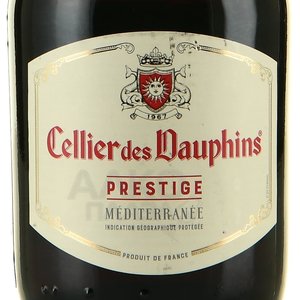 Cellier des Dauphins Cotes du Rhone Prestige - вино Селье де Дофен Кот дю Рон Престиж 0.25 л красное сухое