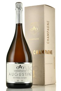 Champagne Augustin Cuvee CCXIV - шампанское Шампань Августин Кюве 214 1.5 л белое брют в п/у