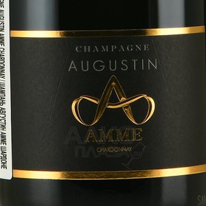 Champagne Augustin Amme Chardonay - шампанское Шампань Августин Амме Шардоне 0.75 л белое экстра брют