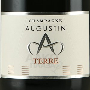 Champagne Augustin Terre - шампанское Шампань Августин Тер 0.75 л белое брют