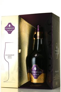 Courvoisier VSOP - коньяк Курвуазье ВСОП 0.7 л в п/у + бокал