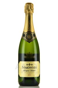 Simonsig Kaapse Vonkel Cap Classic Brut - вино игристое Симонсиг Каапс Вонкель Кап Классик Брют 0.75 л белое брют