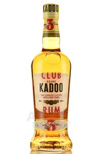 Grand Kadoo Club 3 Years Old - ром Гранд Каду Клаб 3 года 0.7 л