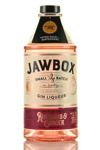 Jawbox Rhubarb & Ginger - ликер Джоубокс Рубаб Джинджер 0.7 л