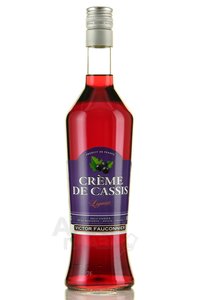 Victor Fauconnier Creme de Cassis - ликер Виктор Фоконье Крем де Кассис 0.7 л