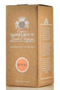 Daniel Bouju Royal Grand Champagne gift box - коньяк Даниэль Бужу Рояль Гранд Шампань 2006 год 0.5 л в п/у