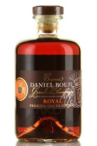 Daniel Bouju Royal Grand Champagne gift box - коньяк Даниэль Бужу Рояль Гранд Шампань 2006 год 0.5 л в п/у