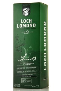 Loch Lomond Single Malt Louis Oosthuizen Limited Edition 12 Year Old - виски Лох Ломонд Сингл Молт Луи Остхёйзен Лимитэд Эдишн 12 лет 0.7 л в п/у