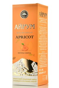 Коньяк Айрум со вкусом абрикоса 0.5 л в п/у