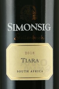 Simonsig Tiara - вино Тиара Симонсиг 0.75 л красное сухое