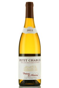 Petit Chablis Domaine des Malandes - вино Пти Шабли Домэн де Маланд 0.75 л белое сухое
