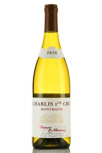 Domaine des Malandes Chablis Premier Cru Montmains - вино Шабли Премье Крю Монмэн Домэн де Маланд 0.75 л белое сухое