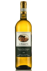 вино Le Rabatte Vernaccia Di San Gimignano 0.75 л белое сухое
