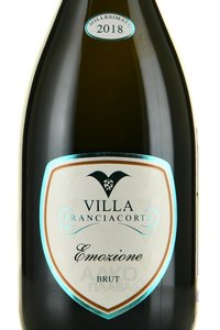 Emozione Franciacorta Villa - вино игристое Эмоционе Франчакорта Вилла 0.75 л белое брют