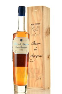 Baron de Sigognac 1973 - арманьяк Барон де Сигоньяк 1973 год 0.35 л в д/у