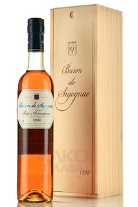 Baron de Sigognac 1990 - арманьяк Барон де Сигоньяк 1990 год 0.5 л в д/у