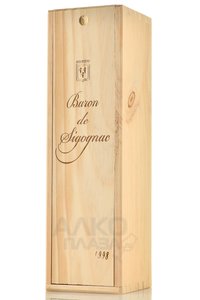 Baron de Sigognac 1998 - арманьяк Барон де Сигоньяк 1998 год 0.5 л в д/у