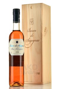 Baron de Sigognac 1998 - арманьяк Барон де Сигоньяк 1998 год 0.5 л в д/у