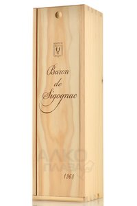 Baron de Sigognac 1968 - арманьяк Барон де Сигоньяк 1968 год 0.7 л в д/у