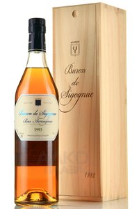 Baron de Sigognac 1993 - арманьяк Барон де Сигоньяк 1993 год 0.7 л в д/у