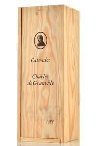 Charles de Granville 1968 - кальвадос Шарль де Гранвиль 1968 год 0.7 л в д/у