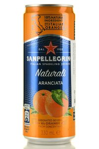 Напиток безалкогольный газированный Санпеллегрино Аранчата 0.33 л ж/б
