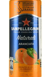 Напиток безалкогольный газированный Санпеллегрино Аранчата 0.33 л ж/б