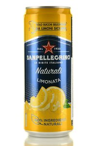 Напиток безалкогольный газированный Санпеллегрино Лимон 0.33 л ж/б