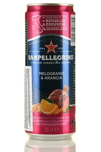 Напиток безалкогольный газированный Санпеллегрино Мелограно и Аранция ж/б 0.33 л
