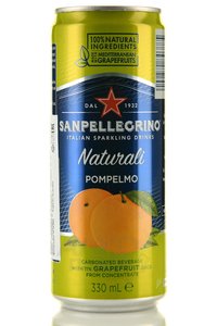 Напиток безалкогольный газированный Санпеллегрино Помпелмо 0.33 л ж/б