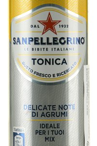 Напиток безалкогольный газированный Санпеллегрино Тоник 0.33 л ж/б
