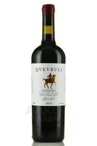 Вино Саперави серия Квеврули 0.75 л красное сухое
