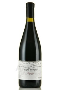 Вино Саперави серия Тико 2017 год 0.75 л красное сухое