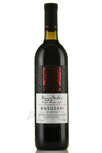 Вино Мукузани Иверия 0.75 л сухое красное