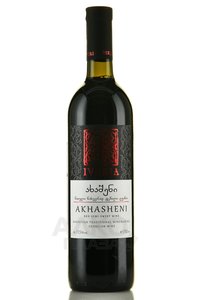 Вино Ахашени Иверия 0.75 л красное полусладкое