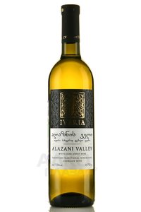 Iveria Alazani Valley White - вино Иверия Алазанская Долина 0.75 л белое полусладкое