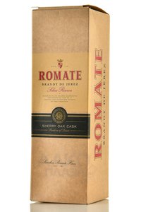 Romate Brandy de Jerez Solera Reserva - Бренди де Херес Солера Резерва Ромате 0.7 л в п/у