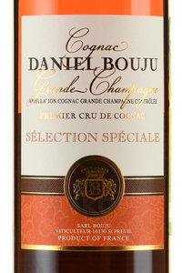 Daniel Bouju Selection Speciale Grande Champagne - коньяк Даниель Бужу Селексьон Спесиаль Гранд Шампань 0.5 л в п/у