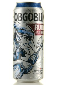 Wychwood Hobgoblin Ruby - пиво Вичвуд Хобгоблин Руби 0.5 л темное фильтрованное ж/б