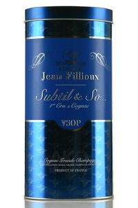 Jean Fillioux Subtil & So VSOP Grande Champagne Premier Cru - коньяк Жан Фийу Субтиль энд Со ВСОП Гранд Шампань Премье Крю 0.7 л в тубе