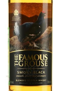 Famous Grouse Smoky Black - виски Фэймос Граус Смоки Блэк 0.7 л