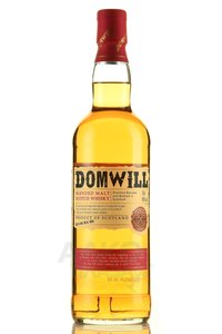 Domwill Blended Malt Scotch Whisky - виски Домвилл Блендед Молт Скотч 0.7 л