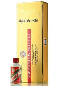 Kweichow Moutai - байцзю Куайчжоу Маотай 0.05 л в золотой п/у