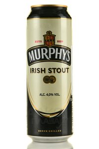 Murphys Irish Stout - пиво Мёрфис Айриш Стаут тёмное фильтрованное 0.5 л