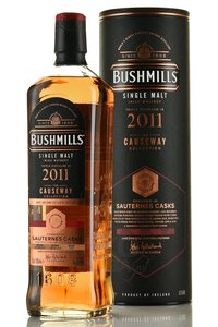 Bushmills Collection 2011 - виски Бушмилс Коллекция 2011 0.7 л в тубе