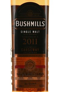 Bushmills Collection 2011 - виски Бушмилс Коллекция 2011 0.7 л в тубе